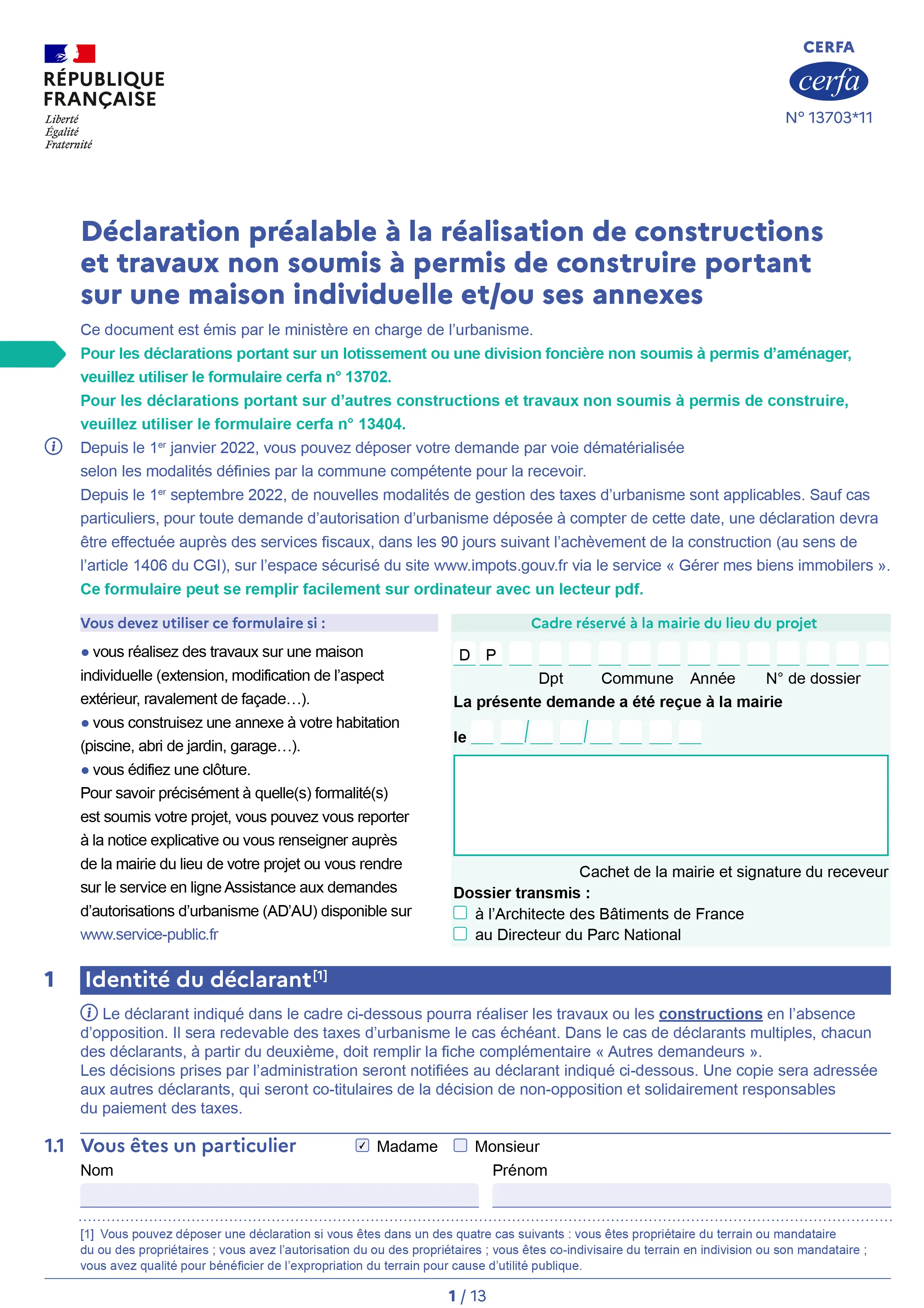 Tout Savoir Sur La D claration Pr alable De Travaux